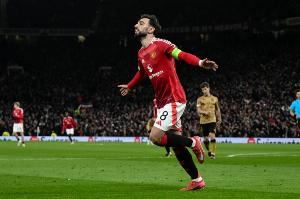 曼晚：B费将改踢中前卫，阿莫林不太可能使用他和梅努的组合