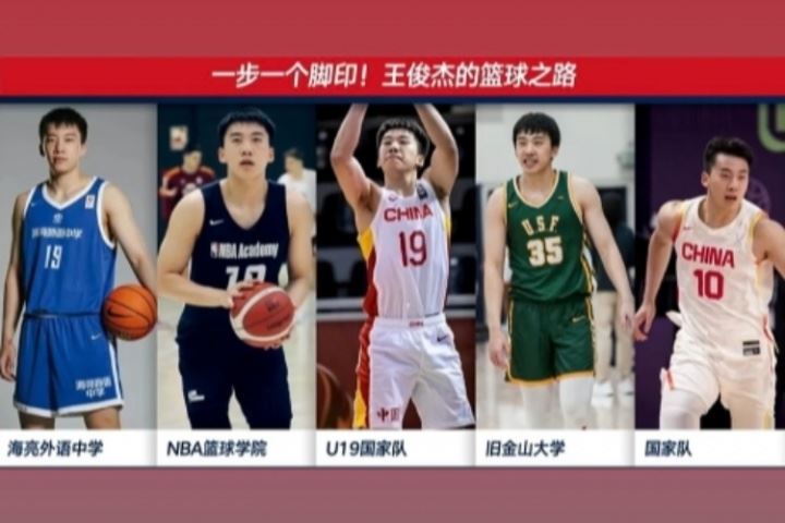 下一步会是？王俊杰晒自己的篮球路：从海亮外语中学到国家队首发