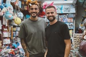 老队友重聚！纳乔社媒晒与何塞卢合照