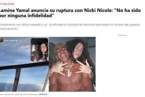 交往仅两个月!亚马尔向记者透露已与女友分手,但并非因为出轨