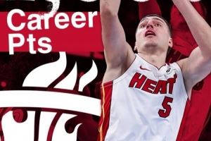 小小里程碑!约维奇常规赛生涯总得分突破1000大关